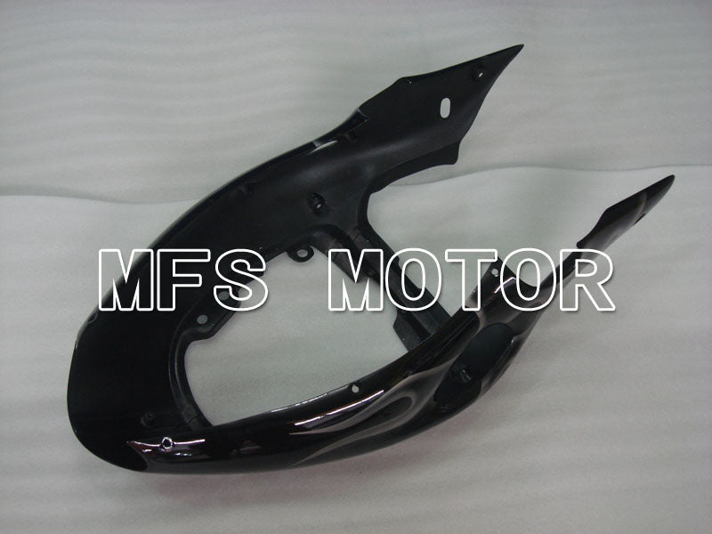 Suzuki GSXR1300 Hayabusa 1999-2007 Injection ABS Fairing - Flame - Black White - MFS2802 - Fairings Kit