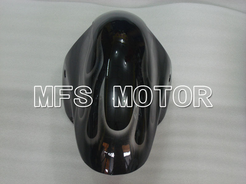 Suzuki GSXR1300 Hayabusa 1999-2007 Injection ABS Fairing - Flame - Black White - MFS2802 - Fairings Kit