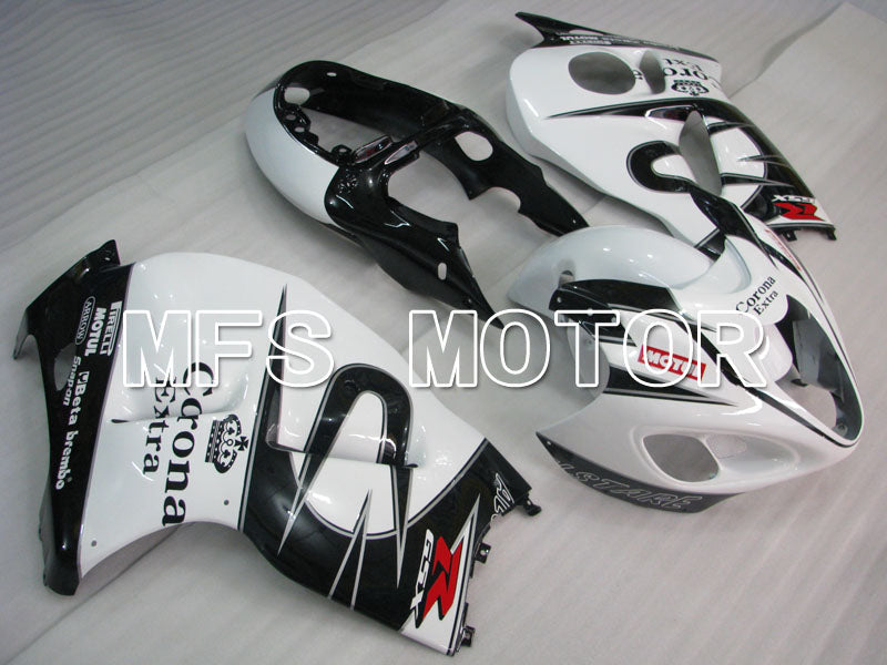Suzuki GSXR1300 Hayabusa 1999-2007 Injection ABS Fairing - Corona - Black White - MFS2805 - Fairings Kit