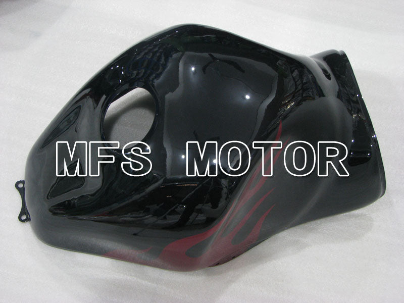 Suzuki GSXR1300 Hayabusa 1999-2007 Injection ABS Fairing - Flame - Black Red - MFS2806 - Fairings Kit
