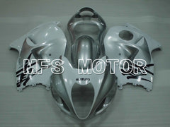 Suzuki GSXR1300 Hayabusa 1999-2007 Injection ABS Fairing - Factory Style - White Silver - MFS2810 - Fairings Kit