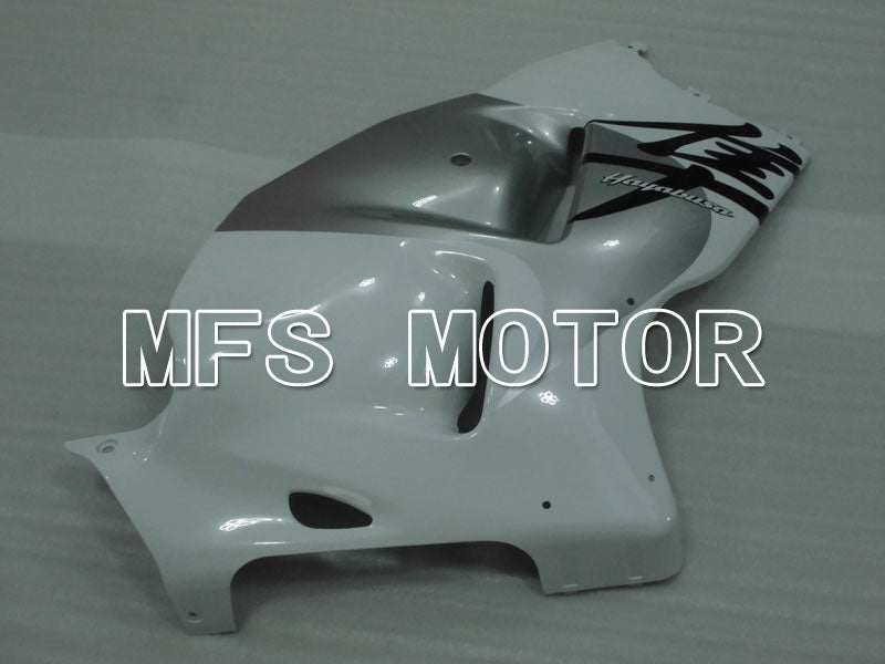 Suzuki GSXR1300 Hayabusa 1999-2007 Injection ABS Fairing - Factory Style - White Silver - MFS2810 - Fairings Kit