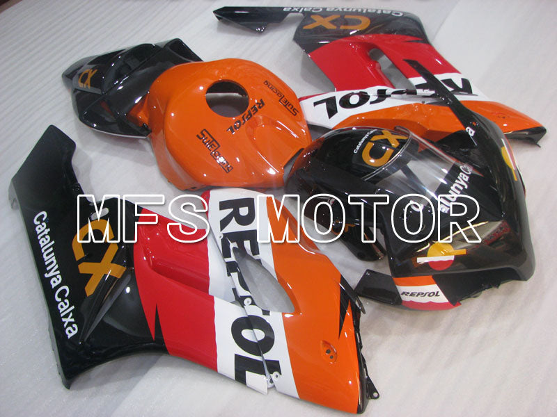 Honda CBR1000RR 2004-2005 Injection ABS Fairing - Repsol CX - Red Orange Black - MFS2841 - Fairings Kit