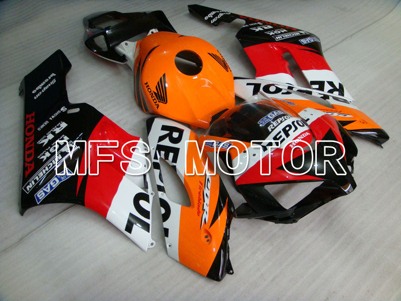 Honda CBR1000RR 2004-2005 Injection ABS Fairing - Repsol - Red Orange Black - MFS2854 - Fairings Kit