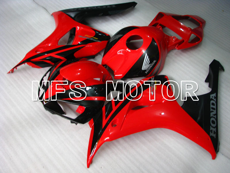 Honda CBR1000RR 2006-2007 Injection ABS Fairing - Factory Style - Black Red - MFS2876 - Fairings Kit