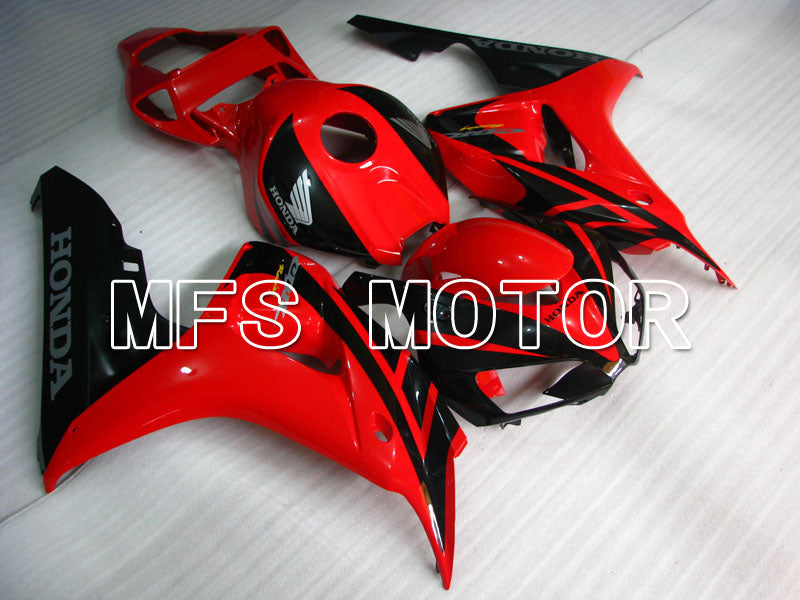 Honda CBR1000RR 2006-2007 Injection ABS Fairing - Factory Style - Black Red - MFS2876 - Fairings Kit