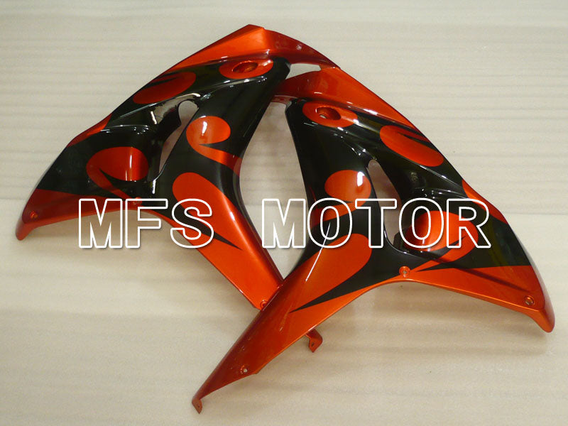 Honda CBR1000RR 2006-2007 Injection ABS Fairing - Factory Style - Black Orange - MFS2880 - Fairings Kit