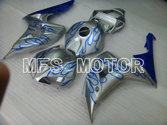 Honda CBR1000RR 2006-2007 Injection ABS Fairing - Flame - Blue Silver - MFS2883 - Fairings Kit
