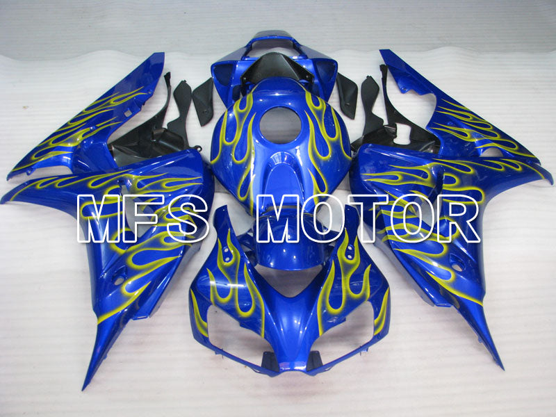 Honda CBR1000RR 2006-2007 Injection ABS Fairing - Flame - Blue - MFS2885 - Fairings Kit