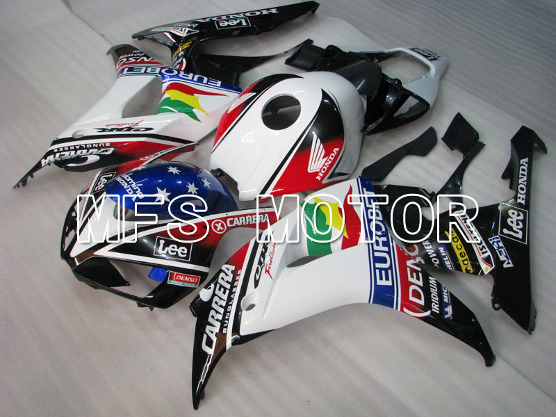 Honda CBR1000RR 2006-2007 Injection ABS Fairing - Eurobet - Black White - MFS2887 - Fairings Kit