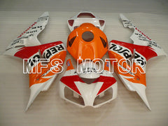 Honda CBR1000RR 2006-2007 Injection ABS Fairing - Repsol - Orange Red White - MFS2897 - Fairings Kit