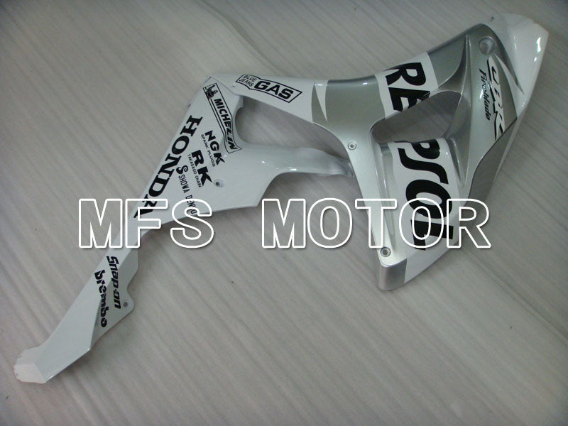 Honda CBR1000RR 2006-2007 Injection ABS Fairing - Repsol - Silver White - MFS2898 - Fairings Kit