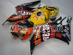Honda CBR1000RR 2006-2007 Injection ABS Fairing - Others - Orange Yellow Black - MFS2901 - Fairings Kit