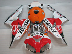 Honda CBR1000RR 2006-2007 Injection ABS Fairing - Repsol - Orange Red White - MFS2924 - Fairings Kit