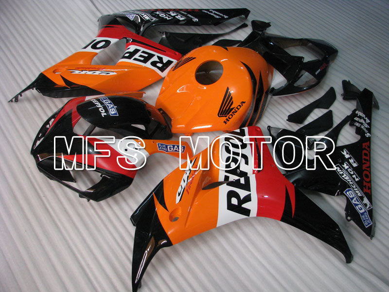 Honda CBR1000RR 2006-2007 Injection ABS Fairing - Repsol - Orange Red Black - MFS2937 - Fairings Kit