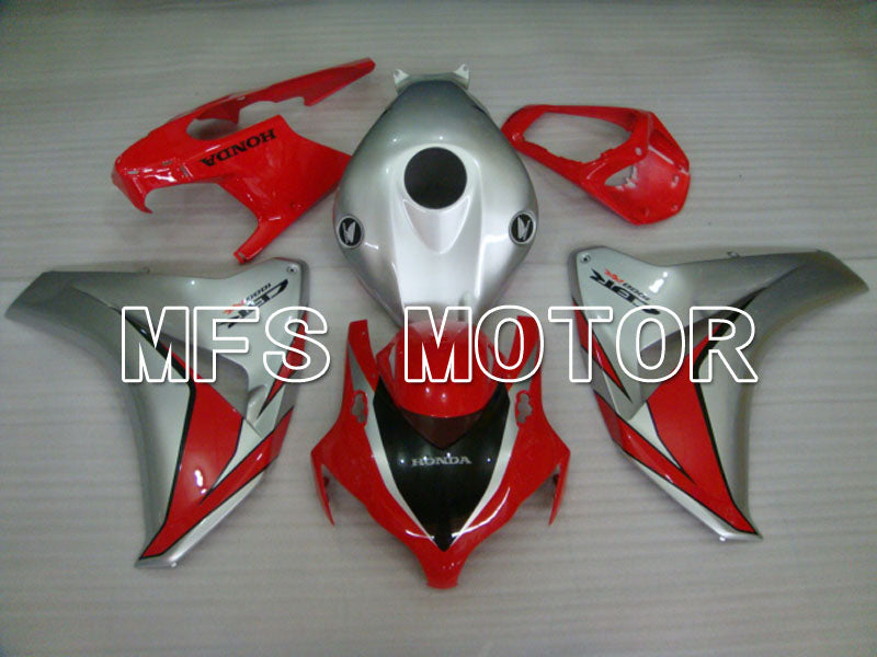 Honda CBR1000RR 2008-2011 Injection ABS Fairing - Factory Style - Red Silver - MFS2941 - Fairings Kit