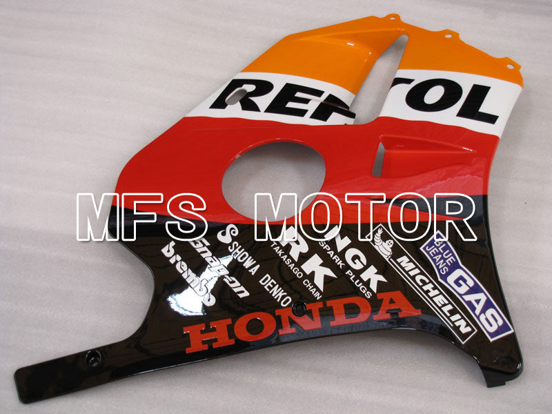 Honda CBR250RR 1990-1994 Injection ABS Fairing - Repsol - Black Orange Red - MFS3025 - Fairings Kit