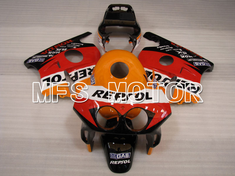 Honda CBR250RR 1990-1994 Injection ABS Fairing - Repsol - Black Orange Red - MFS3025 - Fairings Kit