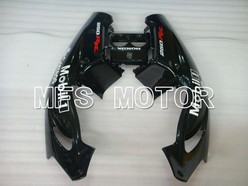 Honda CBR250RR 1990-1994 Injection ABS Fairing - West - Black White - MFS3035 - Fairings Kit