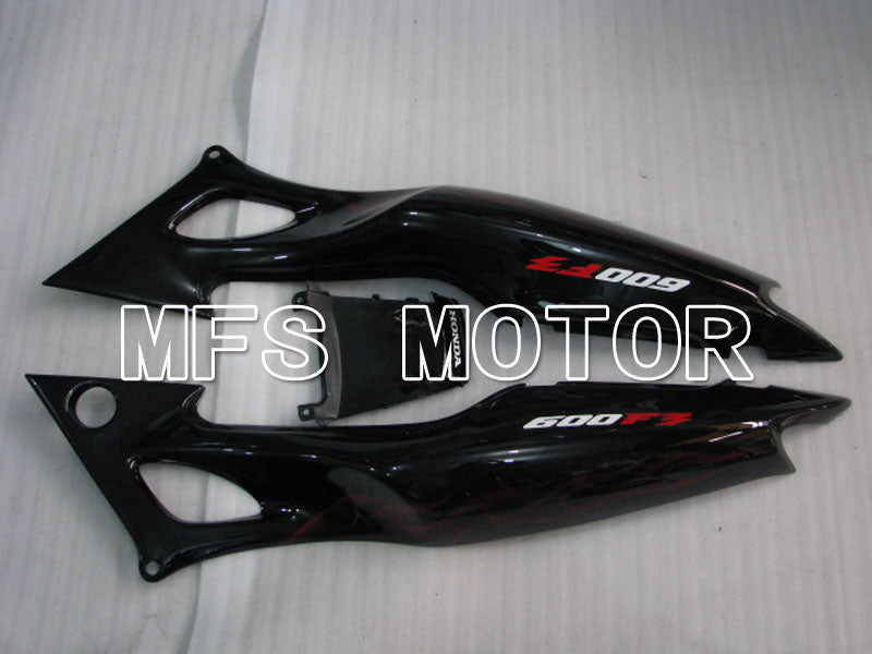 Honda CBR600 F3 1997-1998 Injection ABS Fairing - Flame - Black Red - MFS3064 - Fairings Kit