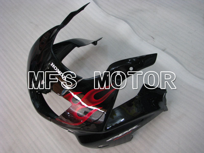 Honda CBR600 F3 1995-1996 Injection ABS Fairing - Flame - Black Red - MFS3042 - Fairings Kit