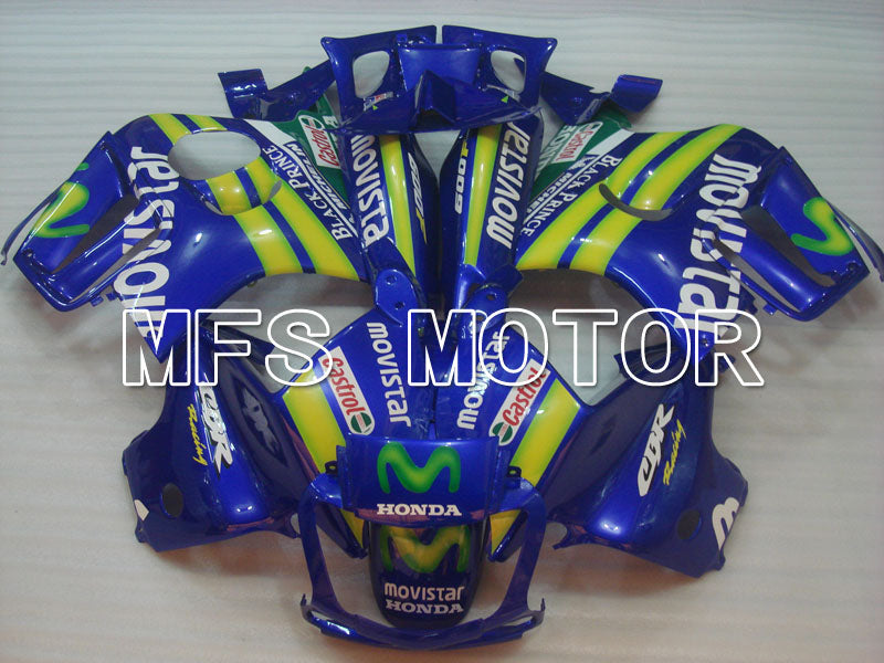 Honda CBR600 F3 1997-1998 Injection ABS Fairing - Movistar - Blue - MFS3065 - Fairings Kit
