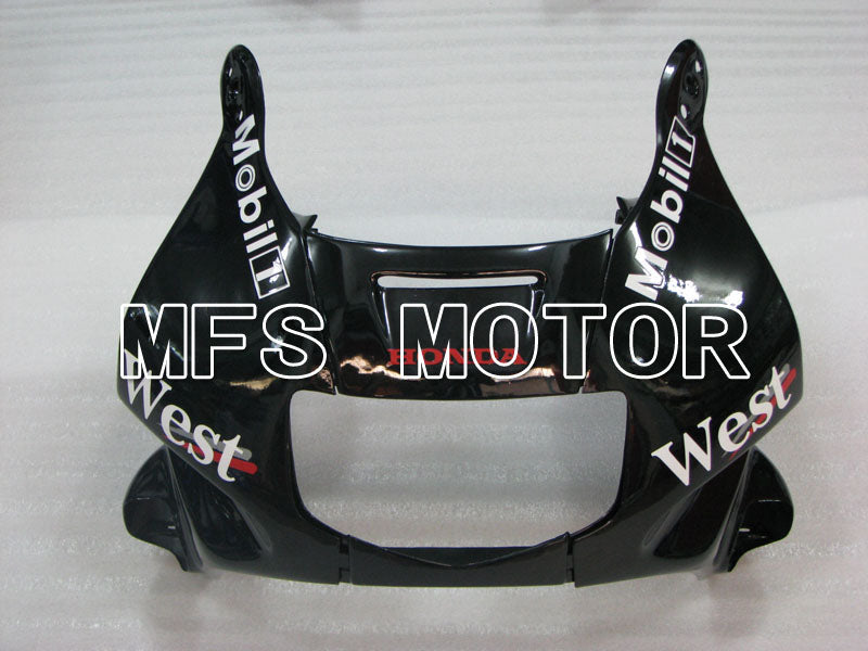 Honda CBR600 F2 1991-1994 ABS Fairing - West - Black White - MFS3109 - Fairings Kit