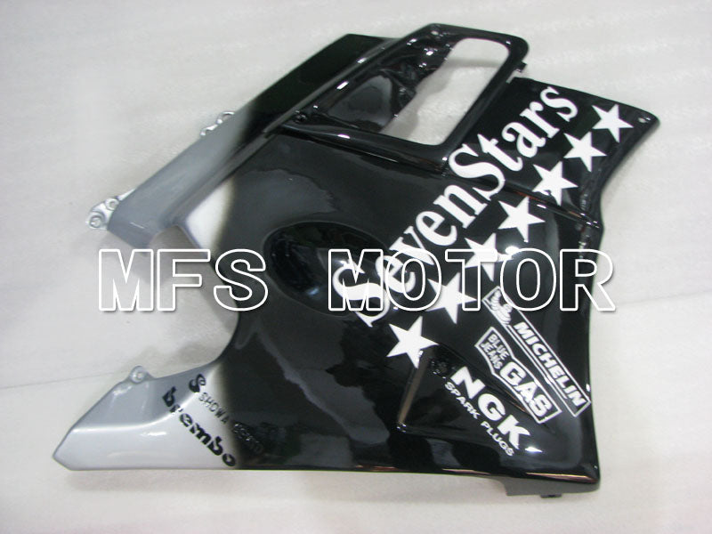 Honda CBR600 F2 1991-1994 ABS Fairing - SevenStars - Black Silver - MFS3116 - Fairings Kit