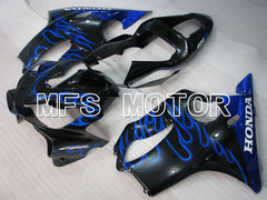 Honda CBR600 F4i 2001-2003 Injection ABS Fairing - Flame - Black Blue - MFS3145 - Fairings Kit