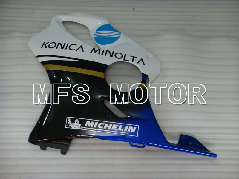 Honda CBR600 F4i 2001-2003 Injection ABS Fairing - Konica Minolta - Black White - MFS3147 - Fairings Kit