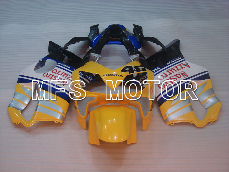 Honda CBR600 F4i 2001-2003 Injection ABS Fairing - Nastro Azzurro - Black Yellow - MFS3149 - Fairings Kit