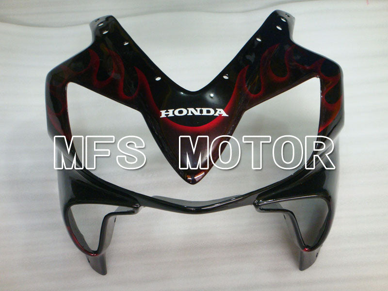 Honda CBR600 F4i 2001-2003 Injection ABS Fairing - Flame - Black Red - MFS3173 - Fairings Kit