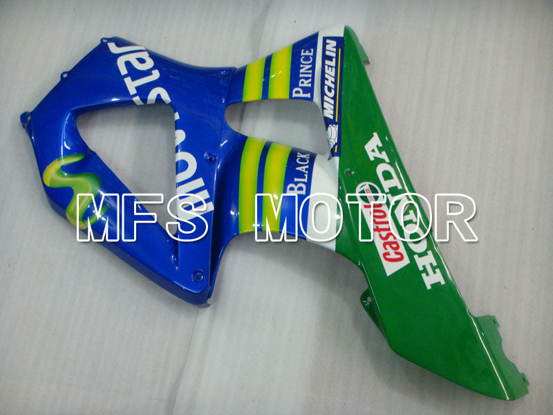 Honda CBR900RR 929 2000-2001 Injection ABS Fairing - Movistar - Blue - MFS3201 - Fairings Kit