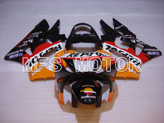 Honda CBR900RR 929 2000-2001 Injection ABS Fairing - Repsol - Black Orange Red - MFS3211 - Fairings Kit