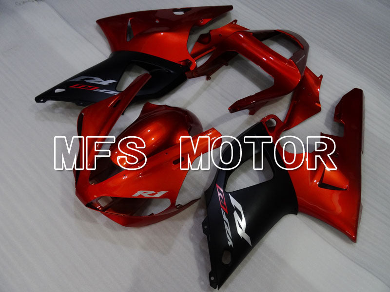 Yamaha YZF-R1 2000-2001 Injection ABS Fairing - Factory Style - Black Red - MFS3265 - Fairings Kit