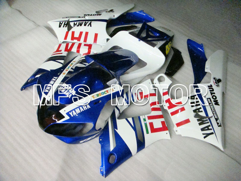 Yamaha YZF-R1 2000-2001 Injection ABS Fairing - FIAT - Blue White - MFS3266 - Fairings Kit