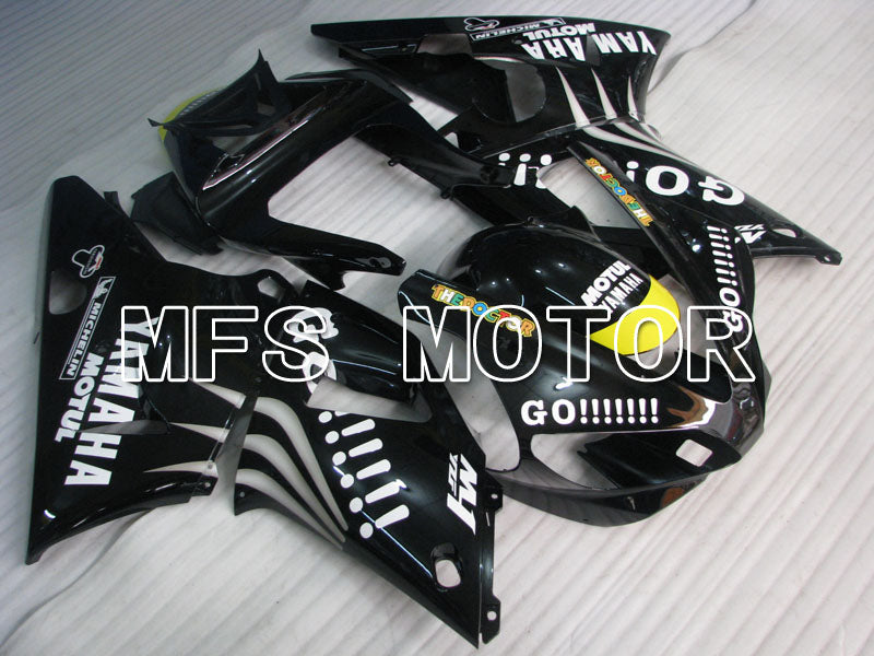 Yamaha YZF-R1 2000-2001 Injection ABS Fairing - GO!!!!!!! - Black - MFS3269 - Fairings Kit