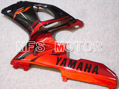 Yamaha YZF-R1 2000-2001 Injection ABS Fairing - Factory Style - Black Red - MFS3270 - Fairings Kit