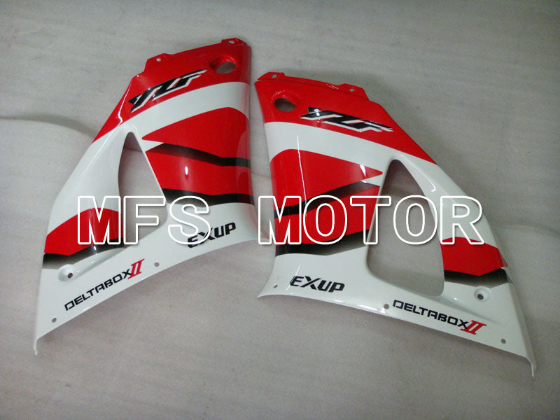 Yamaha YZF-R1 2000-2001 Injection ABS Fairing - Factory Style - Black Red - MFS3271 - Fairings Kit