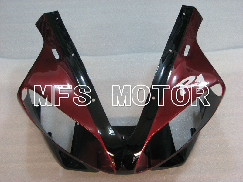 Yamaha YZF-R1 2000-2001 Injection ABS Fairing - Factory Style - Black Red - MFS3280 - Fairings Kit