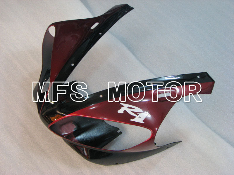 Yamaha YZF-R1 2000-2001 Injection ABS Fairing - Factory Style - Black Red - MFS3280 - Fairings Kit
