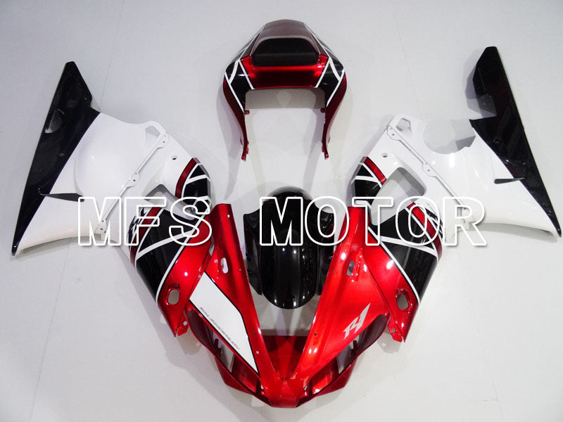 Yamaha YZF-R1 2000-2001 Injection ABS Fairing - Factory Style - Black Red White - MFS3282 - Fairings Kit