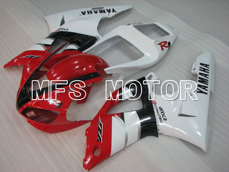 Yamaha YZF-R1 2000-2001 Injection ABS Fairing - Factory Style - Red White - MFS3287 - Fairings Kit