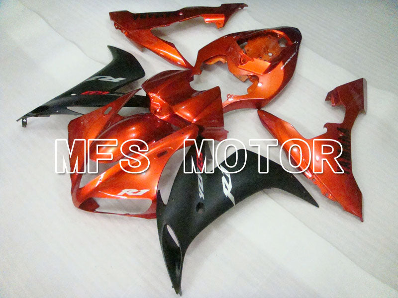 Yamaha YZF-R1 2004-2006 Injection ABS Fairing - Factory Style - Black Orange - MFS3321 - Fairings Kit