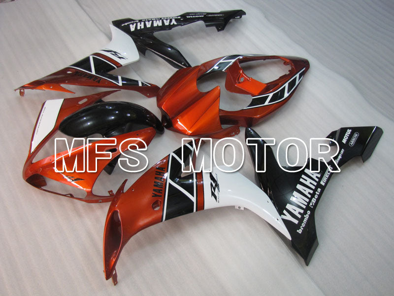 Yamaha YZF-R1 2004-2006 Injection ABS Fairing - Factory Style - Black Orange - MFS3336 - Fairings Kit