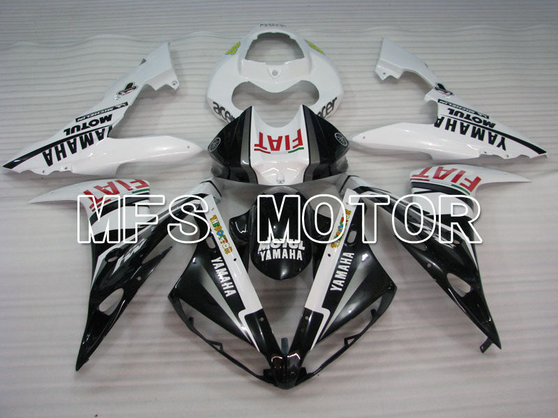 Yamaha YZF-R1 2004-2006 Injection ABS Fairing - FIAT - Black White - MFS3340 - Fairings Kit