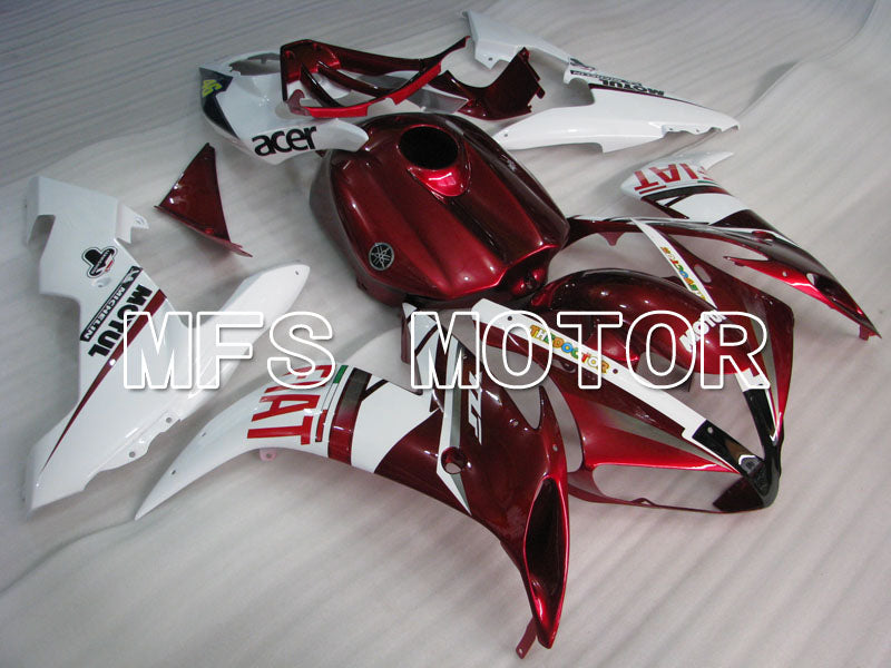 Yamaha YZF-R1 2004-2006 Injection ABS Fairing - FIAT - Red White - MFS3347 - Fairings Kit