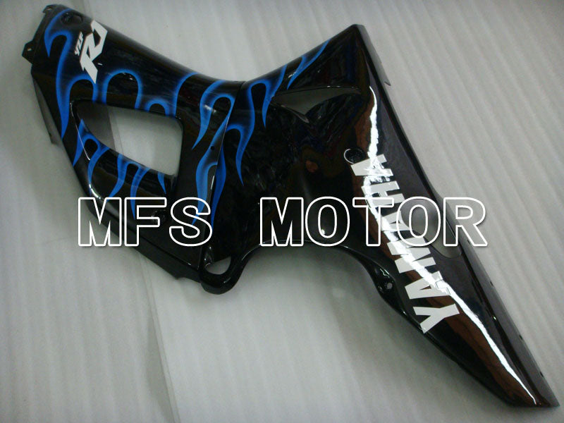 Yamaha YZF-R1 1998-1999 Injection ABS Fairing - Flame - Black Blue - MFS3360 - Fairings Kit