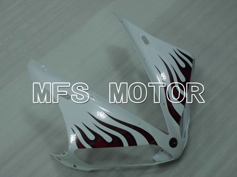 Yamaha YZF-R1 2004-2006 Injection ABS Fairing - Flame - White Red - MFS3373 - Fairings Kit