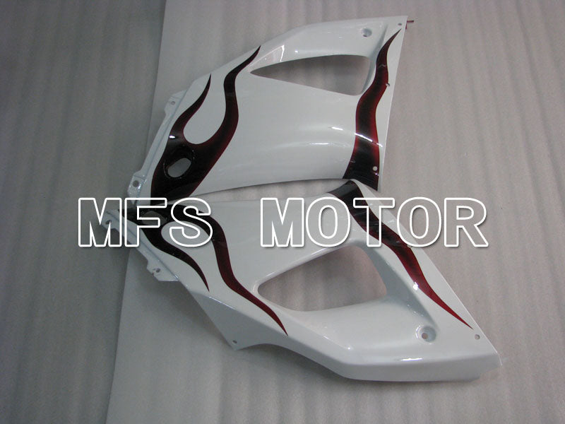Yamaha YZF-R1 1998-1999 Injection ABS Fairing - Flame - Black White - MFS3403 - Fairings Kit